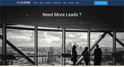 Desktop Screenshot of exceleads.com